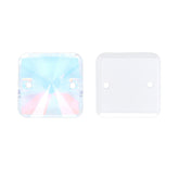 Crystal AM Rivoli Square Shape High Quality Glass Sew-on Rhinestones WholesaleRhinestone